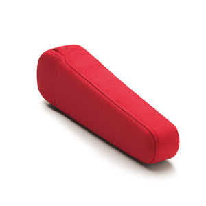 BRIDE STEPPED ARMREST, RIGHT SIDE, LUXURY SUEDE-LIKE, RED P63BBN