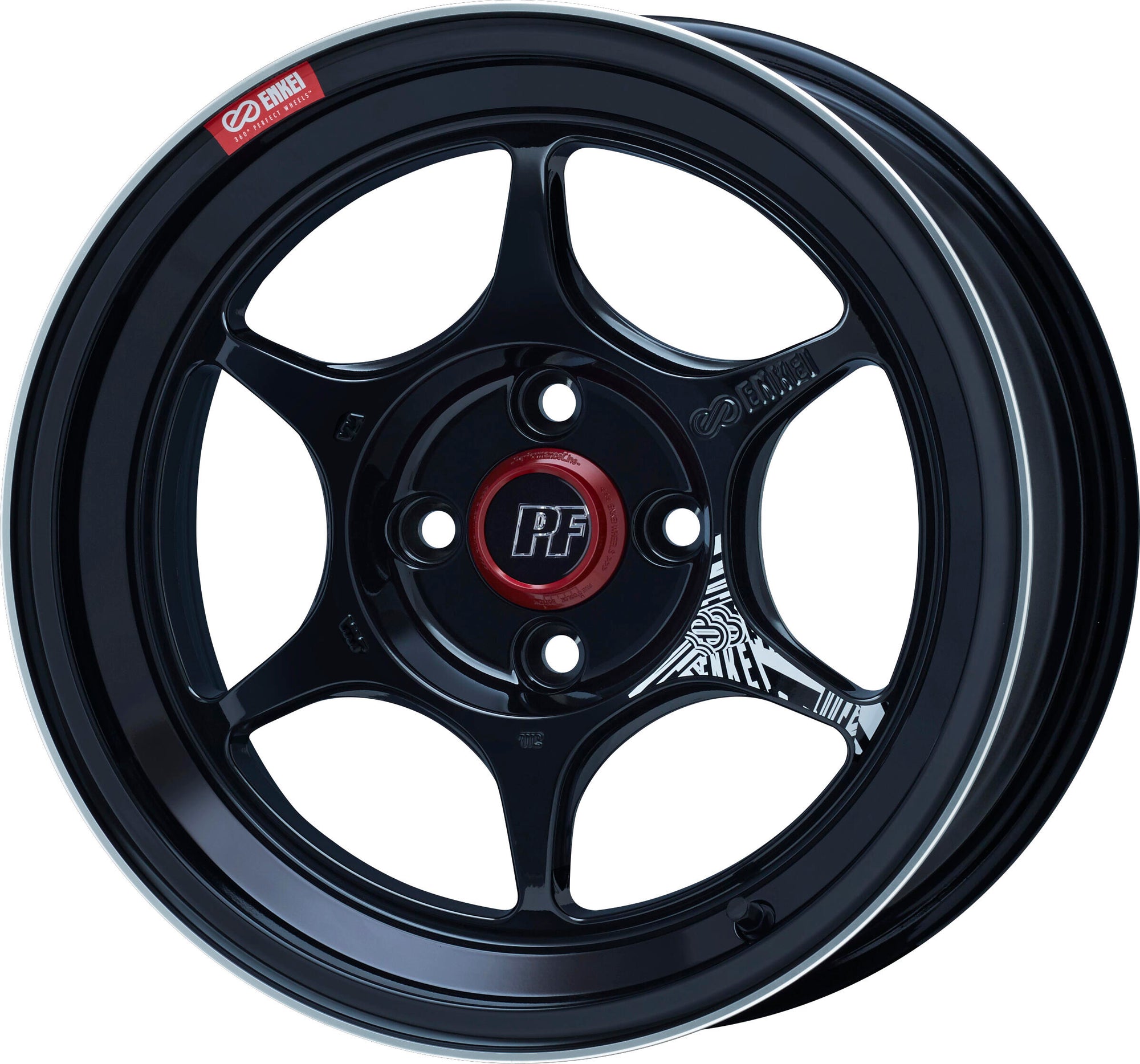 ENKEI PERFORMANCELINE PF06 17X8.5J 100X5 30 MACHINING BLACK ENKEI-00706