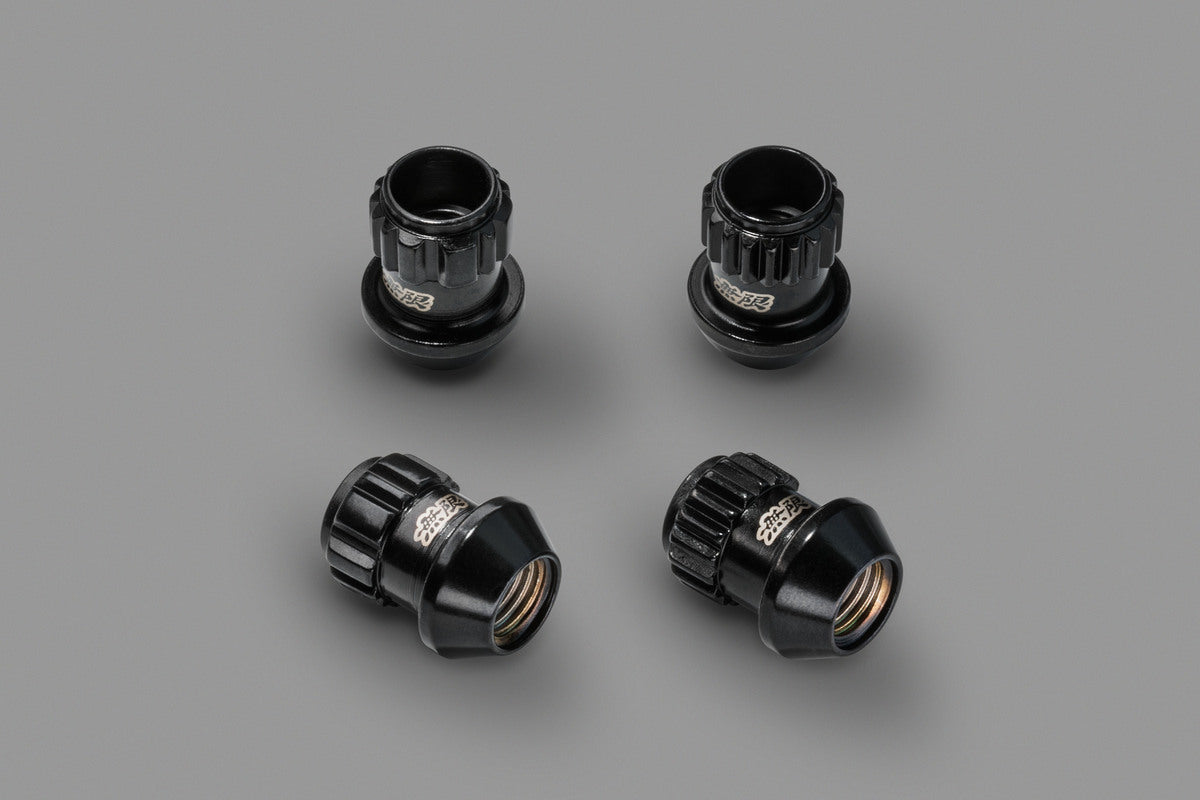 MUGEN RACING LOCK NUTS M12XP1.5 L=28 KEY ADAPTER 17 19HEX X4 FOR  08184-XG8-K2S0-BL