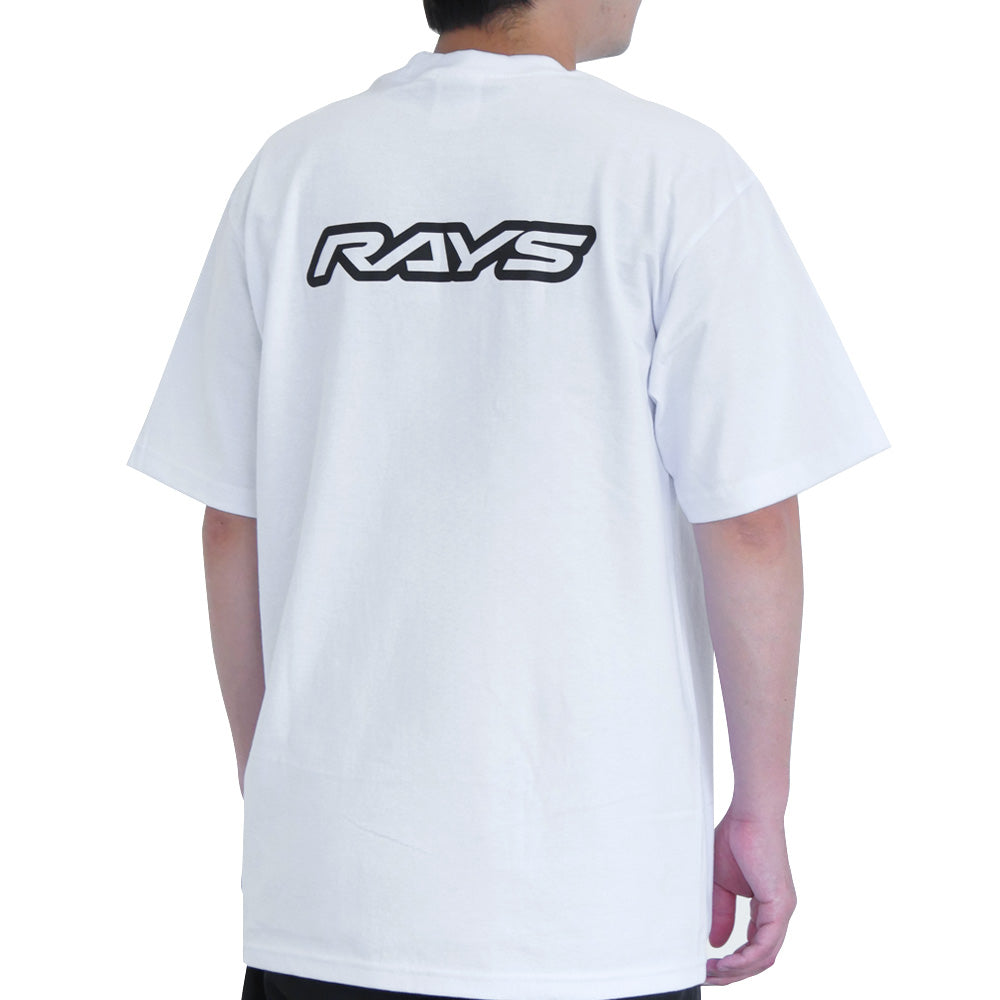 RAYS OFFICIAL T-SHIRT 25S 25S RAYS WHITE LARGE 740925SRAYS03