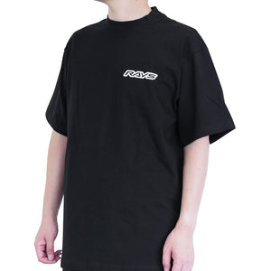 RAYS OFFICIAL T-SHIRT 25S 25S RAYS BLACK MEDIUM 740925SRAYS07