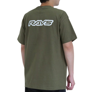 RAYS OFFICIAL T-SHIRT 25S RAYS MILITARY GREEN M 740925SRAYS17