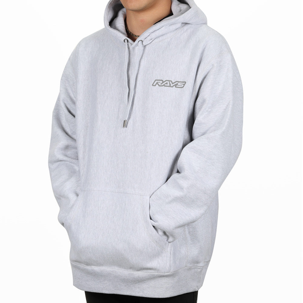 RAYS NO.22 HOODIE HEAVYWEIGHT 24W GR SIZE XL GRAY FOR  7409030020188