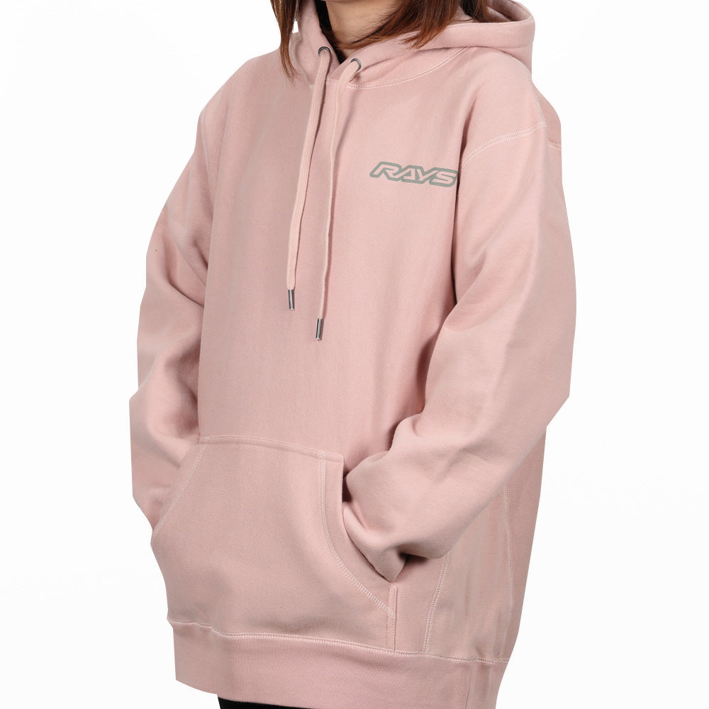 RAYS NO.22 HOODIE HEAVYWEIGHT 24W PK SIZE S PINK FOR  7409030020180