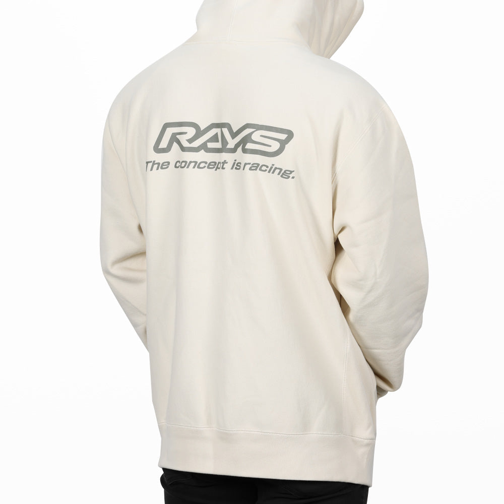 RAYS NO.22 HOODIE HEAVYWEIGHT 24W IV SIZE 2XL IVORY FOR  7409030020179