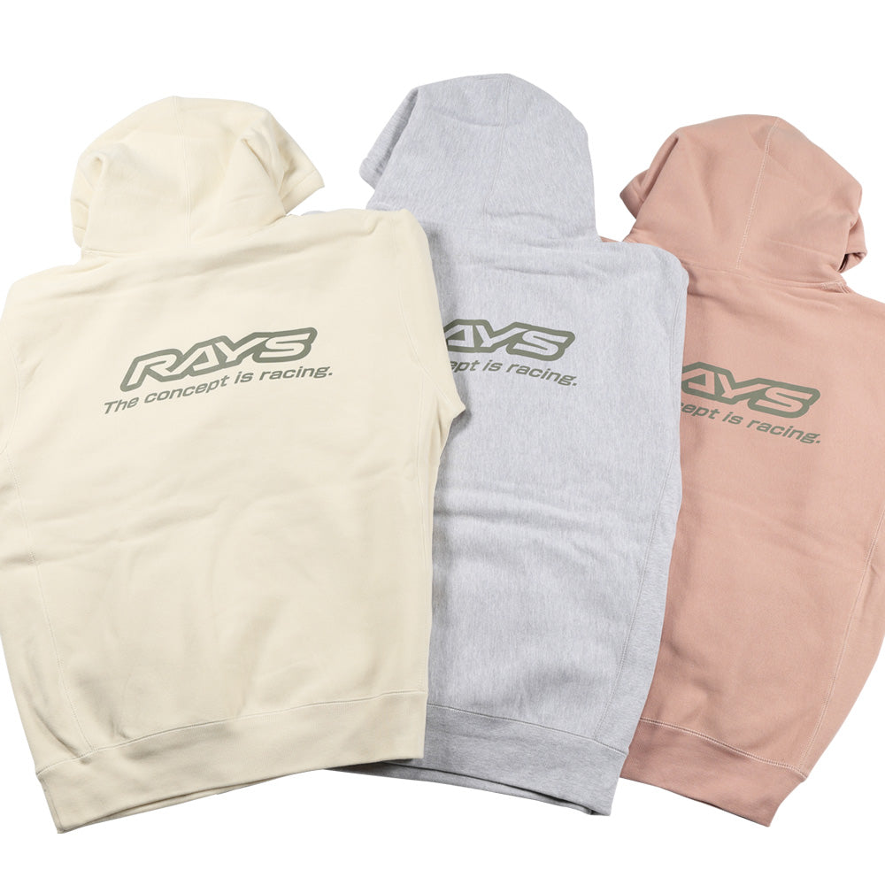 RAYS NO.22 HOODIE HEAVYWEIGHT 24W PK SIZE L PINK FOR  7409030020182