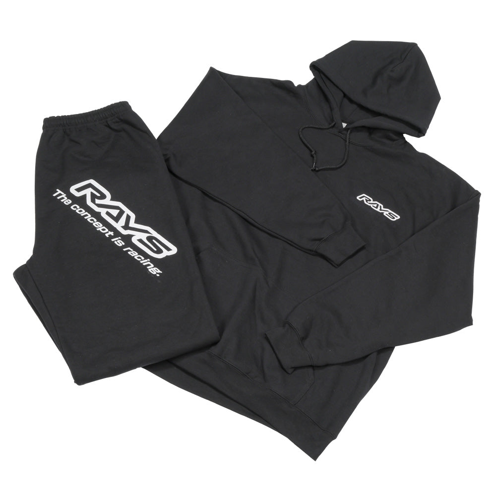 RAYS NO.16 LOUNGE HOODIE 24W BK SIZE XL FOR  7409030000000-XL