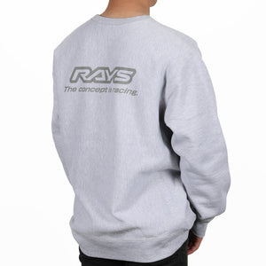 RAYS NO.20 CREWNECK SWEATER 24W BK SIZE XL BLACK FOR  7409030020168