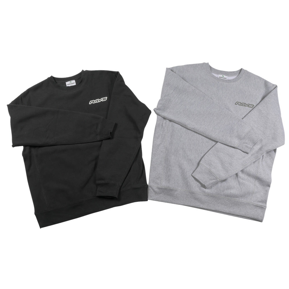 RAYS NO.20 CREWNECK SWEATER 24W BK SIZE 2XL BLACK FOR  7409030020169