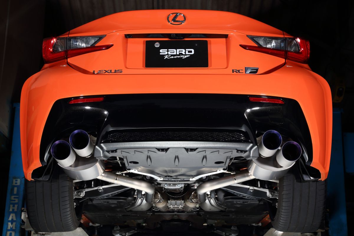 SARD TI-Z MUFFLER FOR LEXUS RCF 23003