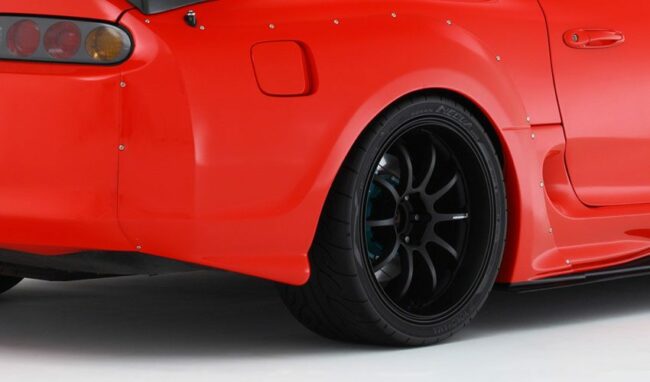 VARIS RIDOX REAR MUD GUARD FRP FOR TOYOTA SUPRA JZA80 RDTO-003