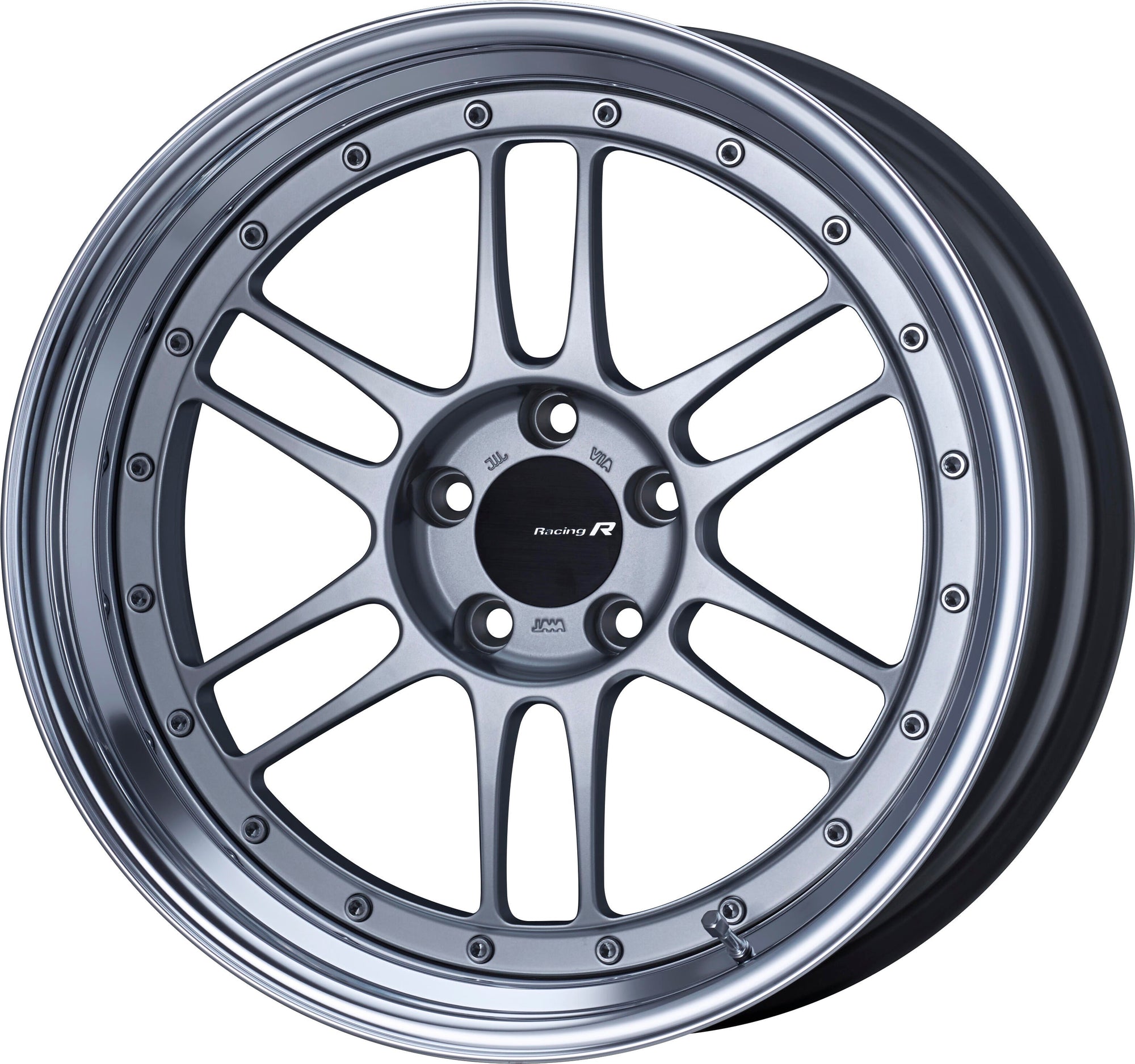 ENKEI RACING REVOLUTION RM-F1 19X10J 112X5 28 SILVER ENKEI-00095