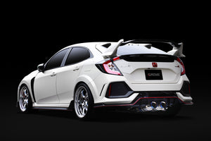 RSE FULL TITANIUM MUFFLER EXHAUST KIT TYPE-D FOR HONDA CIVIC TYPE R FK8 RB6090-HN06C
