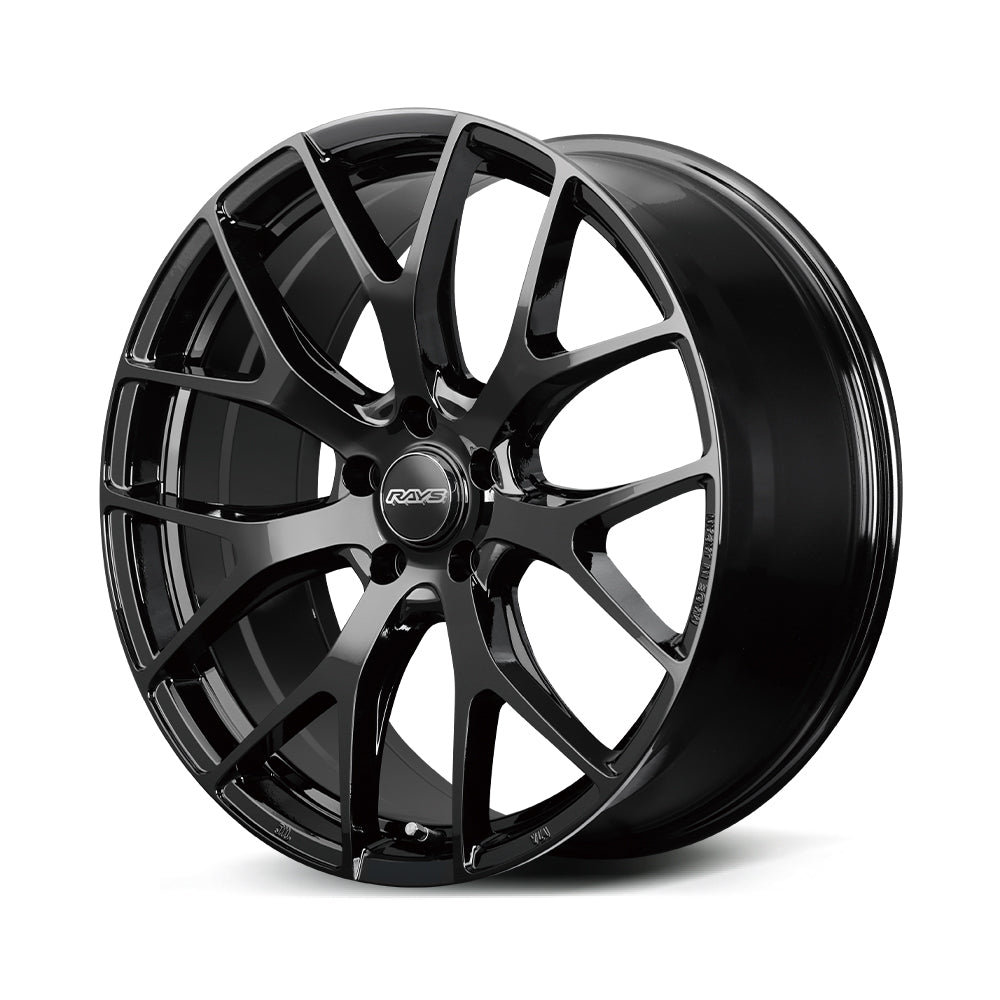 RAYS SNOW SELECTION RS 2X7FT 18X7.5J 42 5X114.3 GLOSSY BLACK (BXZ) FOR  27428754265BXZ