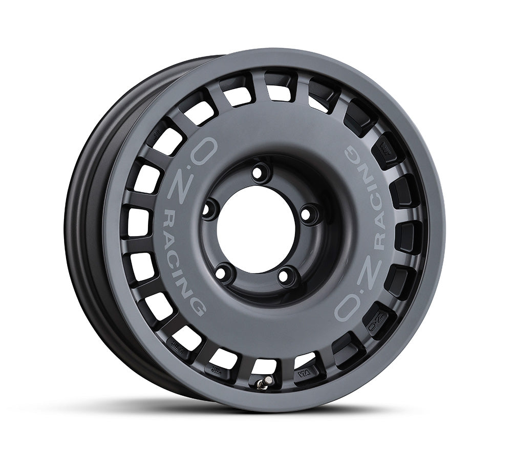 DAMD OZ RACING RALLY RACING 16×6J 1 PIECE DARK GRAPHITE FOR SUZUKI JIMNY SIERRA JB74 YEAR: 2018.07~ DAMD-00164