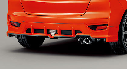 MUGEN Rear Under Spoiler Premium White Pearl II  For FIT JAZZ GK3 GK4 GK5 GK6 GP5 GP6 84111-XMKB-K0S0-PX