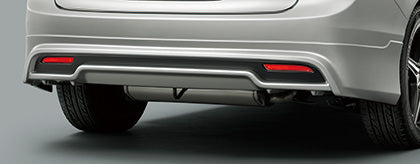 MUGEN Rear Under Spoiler Modern Steel Metallic  For JADE FR4 FR5 84111-XMS-K0S0-MT