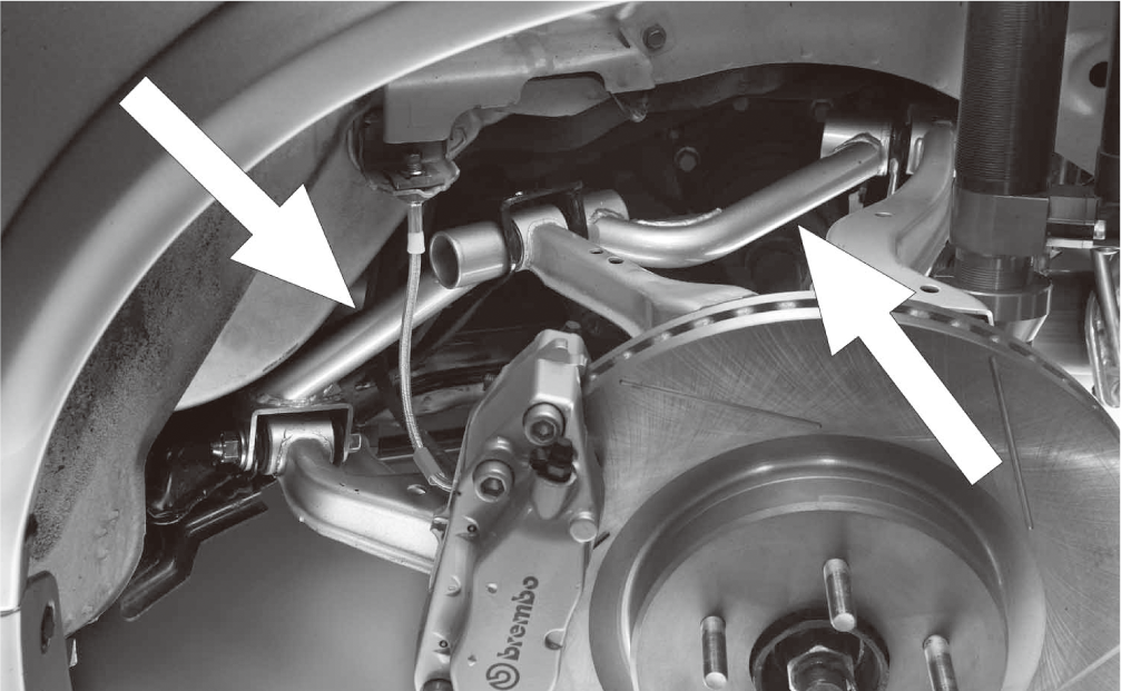 NISMO Body Brace Set  For Skyline GT-R BCNR33 RB26DETT 55450-RRR45