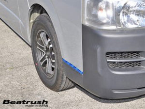 LAILE BEATRUSH DOOR STEP PLATE BLUE For TOYOTA HIACE VAN TRH200V S101800SPB