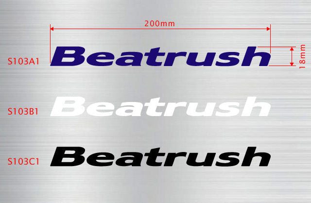 LAILE BEATRUSH BEATRUSH TYPE-A STICKER BLUE S103A1