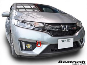 LAILE BEATRUSH FRONT TOW HOOK YELLOW For HONDA FIT RS GK5 S104208TF-FS