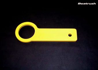 LAILE BEATRUSH REAR TOW HOOK YELLOW For MAZDA ROADSTER NB8C NB6C NA8C NA6CE S105082TF-R