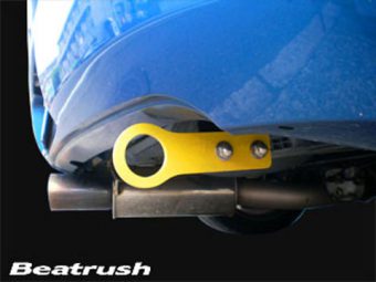 LAILE BEATRUSH REAR TOW HOOK RED For SUBARU IMPREZA WRX GDB GDA S106016TF-RA