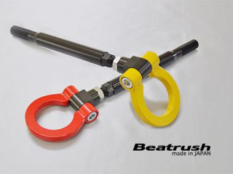 LAILE BEATRUSH FRONT TOW HOOK RED For SUBARU IMPREZA WRX STi GRB GVB S106020TF-FSA
