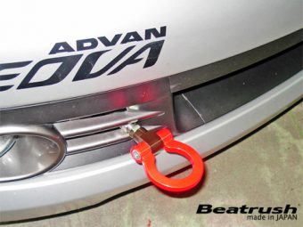 LAILE BEATRUSH FRONT TOW HOOK RED For SUBARU IMPREZA WRX STi GRB GVB S106020TF-FSA
