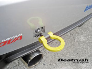 LAILE BEATRUSH REAR TOW HOOK YELLOW For SUBARU IMPREZA WRX STi GRB GVB S106020TF-RS