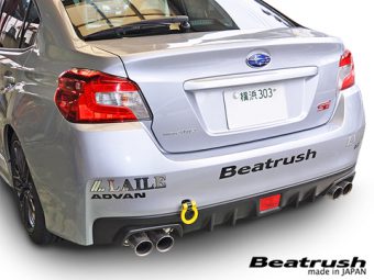 LAILE BEATRUSH REAR TOW HOOK RED For SUBARU WRX STi VAB S106024TF-RSA