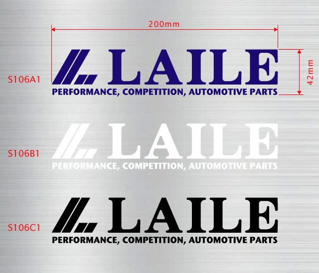 LAILE BEATRUSH LAILE TYPE-B STICKER BLACK S106C1