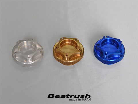LAILE BEATRUSH OIL FILLER CAP SILVER HONDA SUZUKI S1401AH-S