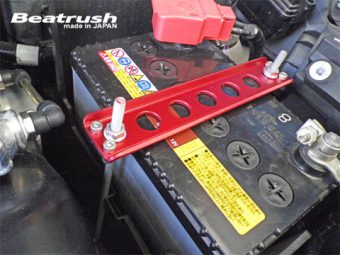 LAILE BEATRUSH BATTERY STAY RED For HONDA N-ONE JG1 S1412BSR