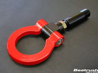 LAILE BEATRUSH FRONT TOW HOOK RED For COLT RALLIART Ver R Z27AG ROADSTER NCEC S105084TF-FSA