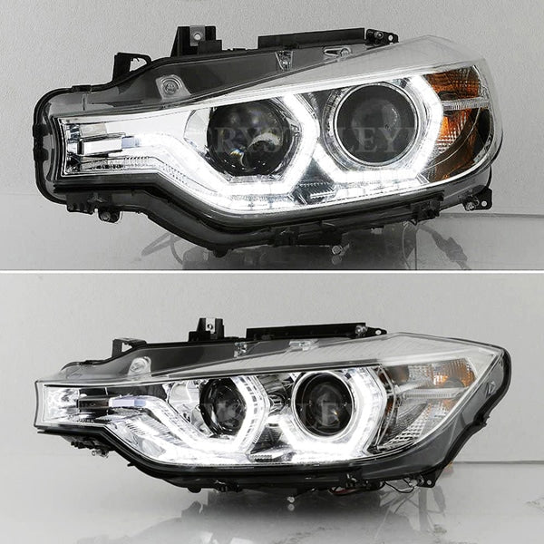 CRYSTAL EYE LATE STYLE LED HEADLIGHTS FOR BMW F30 F31 3 2012-2014 SEDAN EARLY HID VEHICLES S283CR