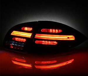 CRYSTAL EYE LED TAIL (RED SMOKE TYPE) AUTOJEWELRY FOR PORSCHE 958 CAYENNE ZENKI S293RS