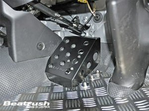 LAILE BEATRUSH DRIVER'S FOOTREST SILVER For TOYOTA HIACE VAN TRH200V S41800DRS