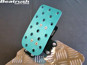 LAILE BEATRUSH DRIVER'S FOOTREST BLACK For HONDA INSIGHT ZE2 S44403DRK