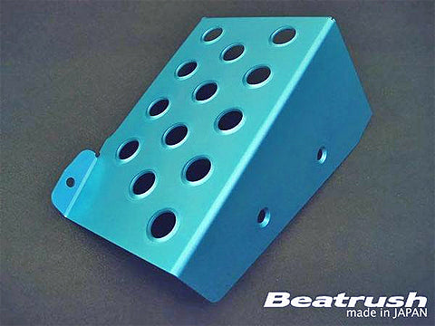 LAILE BEATRUSH DRIVER'S FOOTREST BLACK For LANCER Evo 1 2 3 CE9A CD9A CD5A MIRAGE CA4A S4508DRK