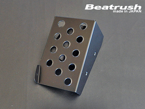 LAILE BEATRUSH DRIVER'S FOOTREST BLACK For LANCER Evo 1 2 3 CE9A CD9A CD5A MIRAGE CA4A S4508DRK