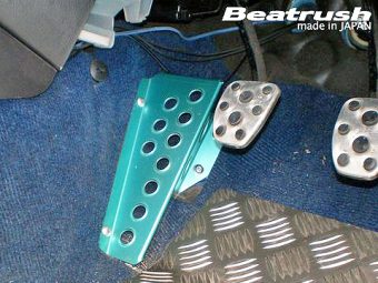 LAILE BEATRUSH DRIVER'S FOOTREST BLUE FOR IMPREZA WRX GDB GDA IMPREZA WRX GC8  S46010DRB