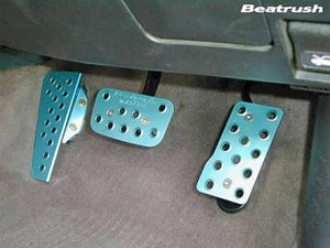 LAILE BEATRUSH FOOT PEDAL SET BLACK For SUBARU LEGACY BH5 S46102PS-AK