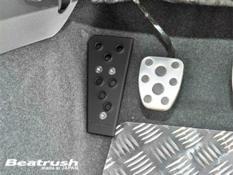 LAILE BEATRUSH DRIVER'S FOOTREST BLACK For SUBARU WRX STi VAB S46024DRK