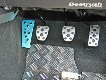 LAILE BEATRUSH DRIVER'S FOOTREST DEEP BLUE For SUBARU WRX STi VAB S46024DRD