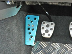 LAILE BEATRUSH DRIVER'S FOOTREST SILVER For SUBARU WRX STi VAB S46024DRS