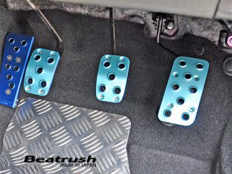 LAILE BEATRUSH FOOT PEDAL SET BLUE For SUBARU WRX STi VAB S46024PS-AB