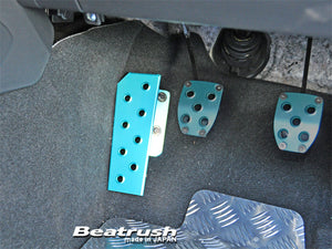 LAILE BEATRUSH DRIVER FOOTREST BLACK FOR SUBARU BRZ ZD8  S46402DRK