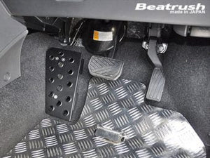 LAILE BEATRUSH DRIVER'S FOOTREST BLACK For SUZUKI SWIFT SPORT ZC31S ZC71S S48042DRK