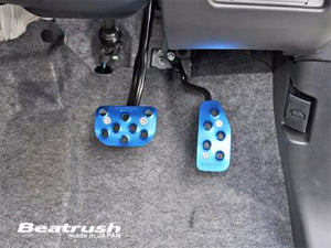 LAILE BEATRUSH FOOT PEDAL SET RED For SUZUKI ALTO HA36S MH55S S48502PS-AR